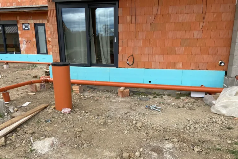 Rozvod odpadu KG kanalizačních trubek